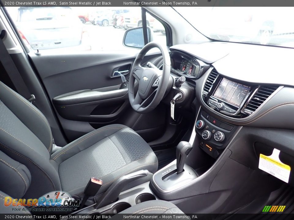 2020 Chevrolet Trax LS AWD Satin Steel Metallic / Jet Black Photo #10