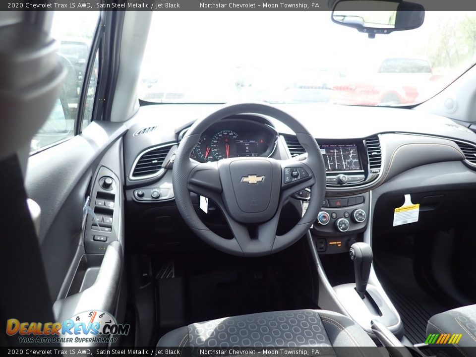 2020 Chevrolet Trax LS AWD Satin Steel Metallic / Jet Black Photo #12
