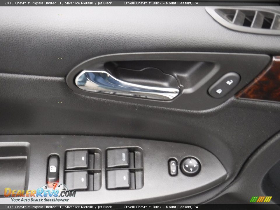 2015 Chevrolet Impala Limited LT Silver Ice Metallic / Jet Black Photo #16