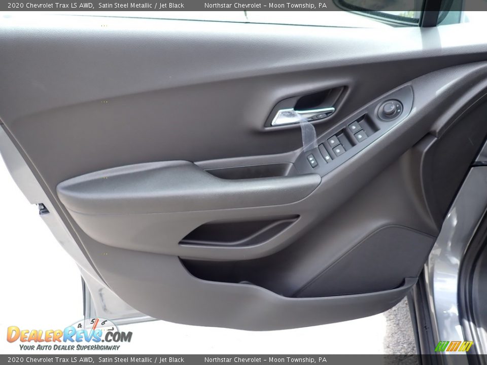 2020 Chevrolet Trax LS AWD Satin Steel Metallic / Jet Black Photo #14
