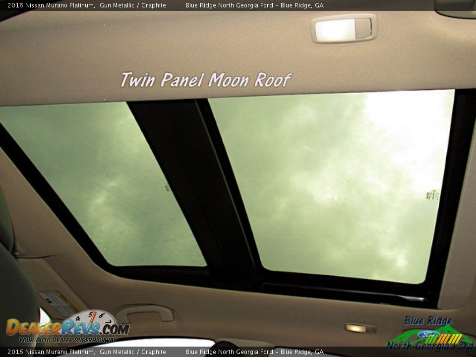 Sunroof of 2016 Nissan Murano Platinum Photo #24