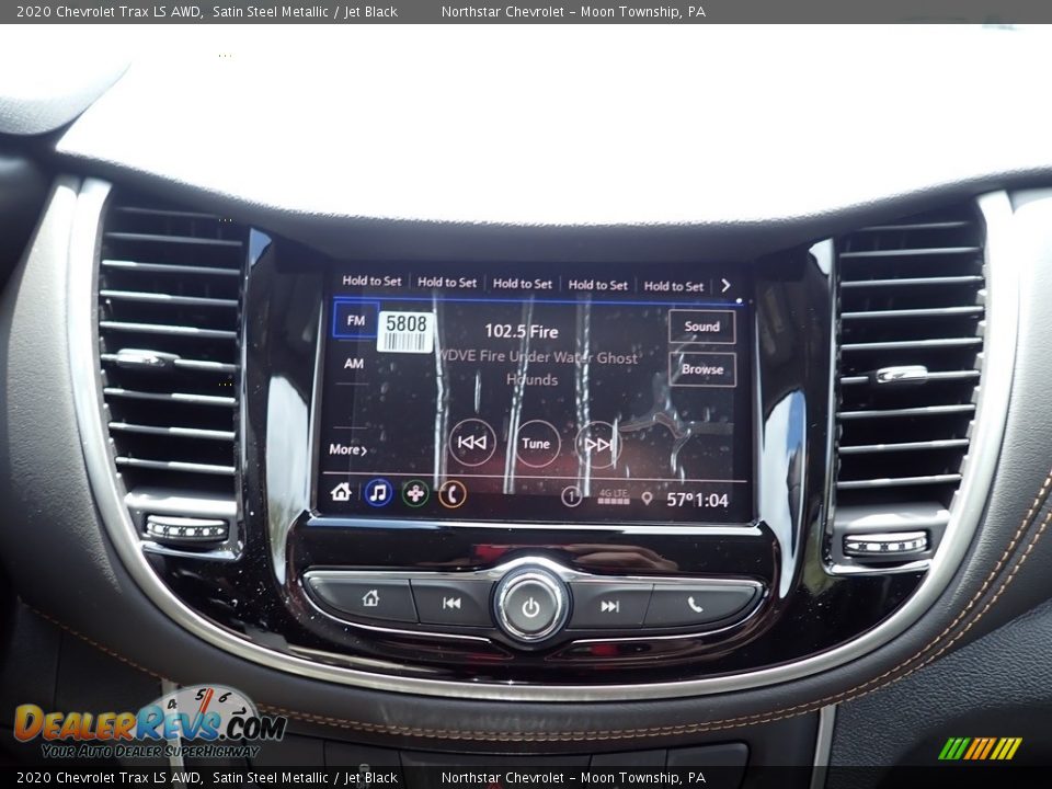 2020 Chevrolet Trax LS AWD Satin Steel Metallic / Jet Black Photo #16