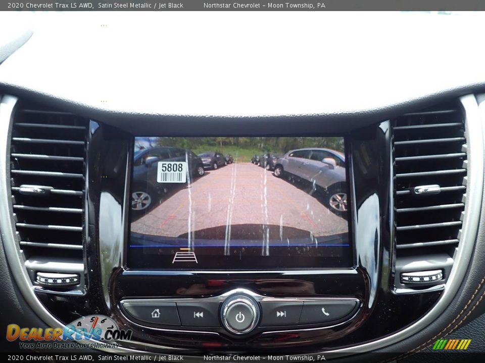 2020 Chevrolet Trax LS AWD Satin Steel Metallic / Jet Black Photo #17