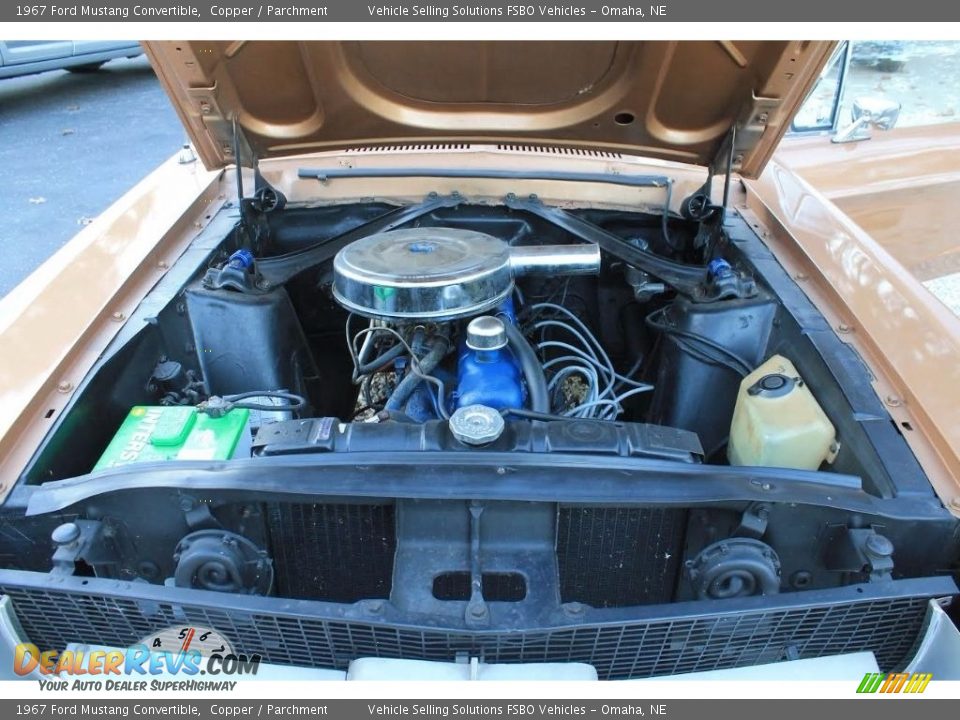 1967 Ford Mustang Convertible Copper / Parchment Photo #5