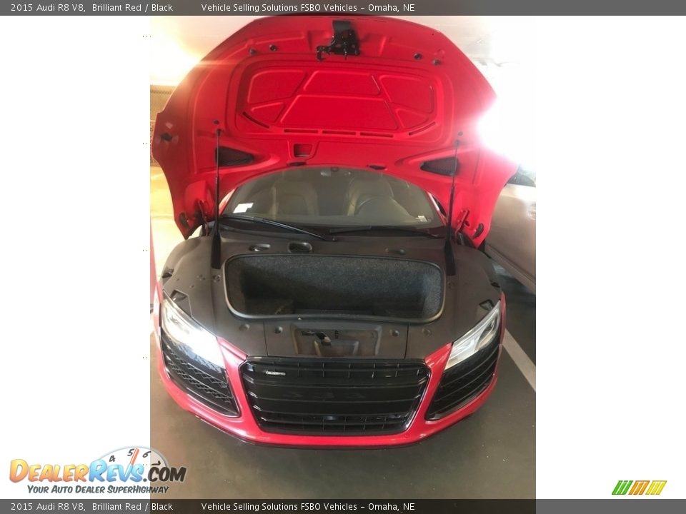 2015 Audi R8 V8 Brilliant Red / Black Photo #14