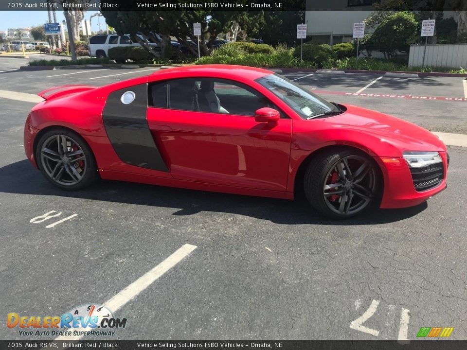 Brilliant Red 2015 Audi R8 V8 Photo #17