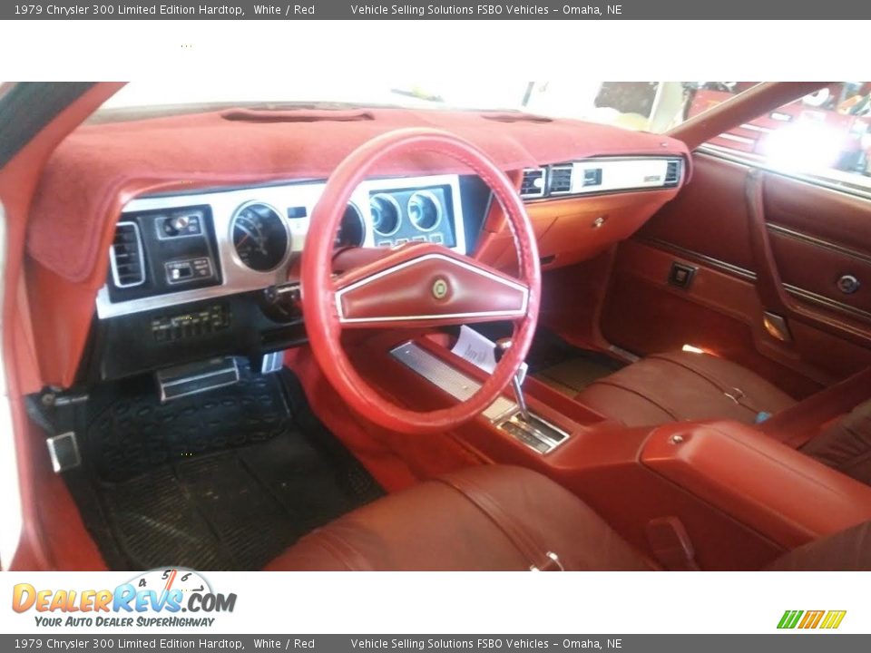 Red Interior - 1979 Chrysler 300 Limited Edition Hardtop Photo #3