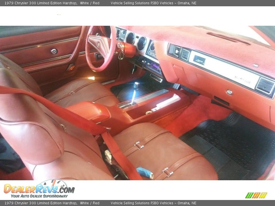 Red Interior - 1979 Chrysler 300 Limited Edition Hardtop Photo #10