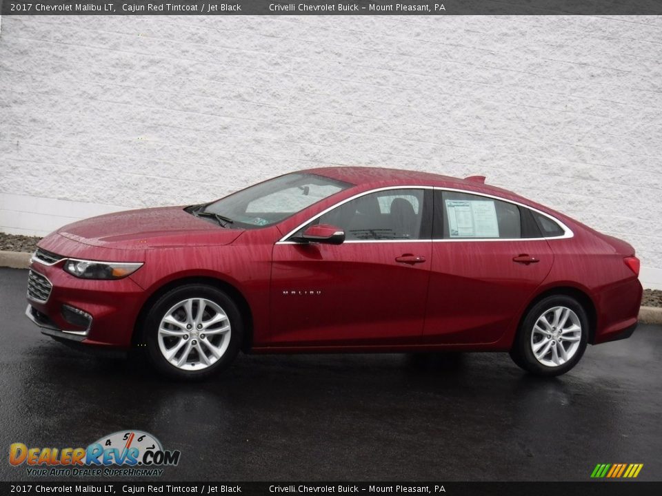 2017 Chevrolet Malibu LT Cajun Red Tintcoat / Jet Black Photo #2