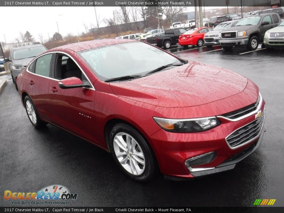 2017 Chevrolet Malibu LT Cajun Red Tintcoat / Jet Black Photo #5