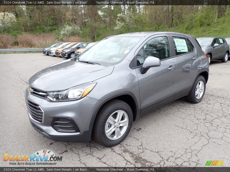 2020 Chevrolet Trax LS AWD Satin Steel Metallic / Jet Black Photo #1