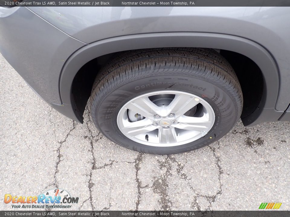 2020 Chevrolet Trax LS AWD Satin Steel Metallic / Jet Black Photo #2
