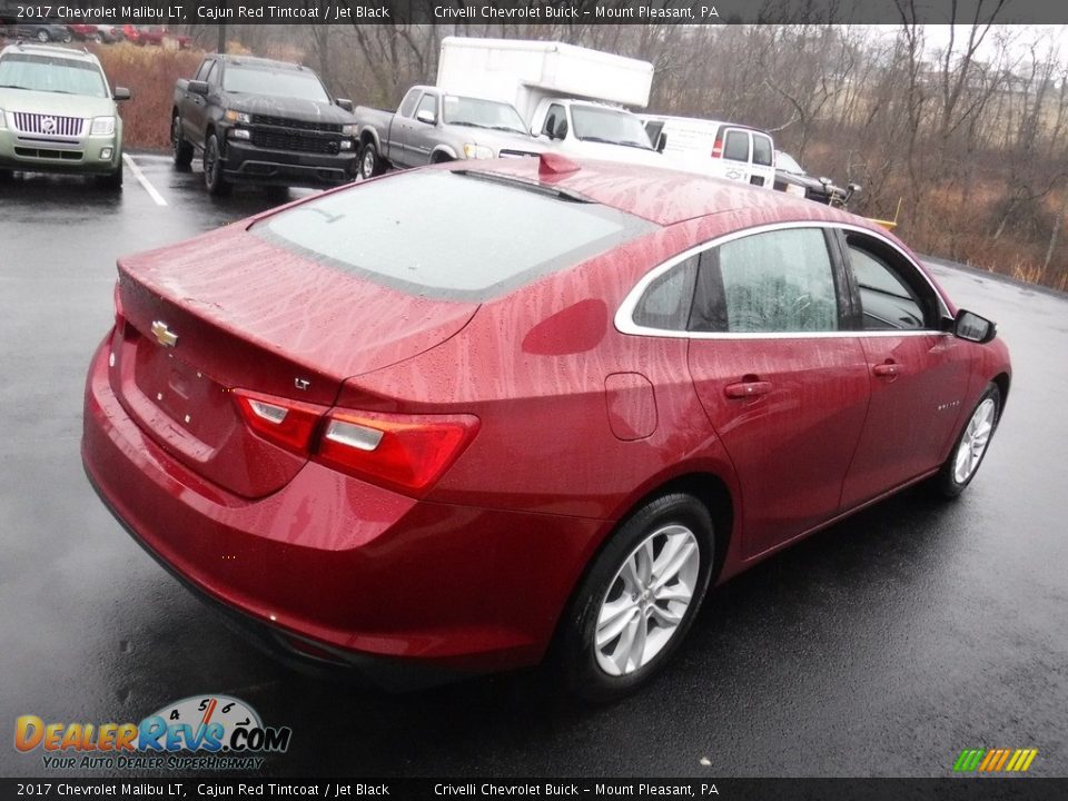 2017 Chevrolet Malibu LT Cajun Red Tintcoat / Jet Black Photo #7