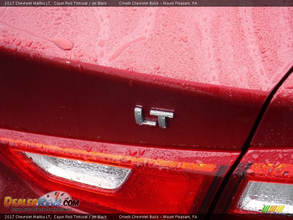 2017 Chevrolet Malibu LT Cajun Red Tintcoat / Jet Black Photo #8