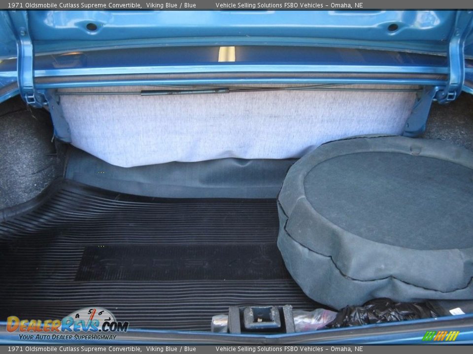 1971 Oldsmobile Cutlass Supreme Convertible Trunk Photo #13