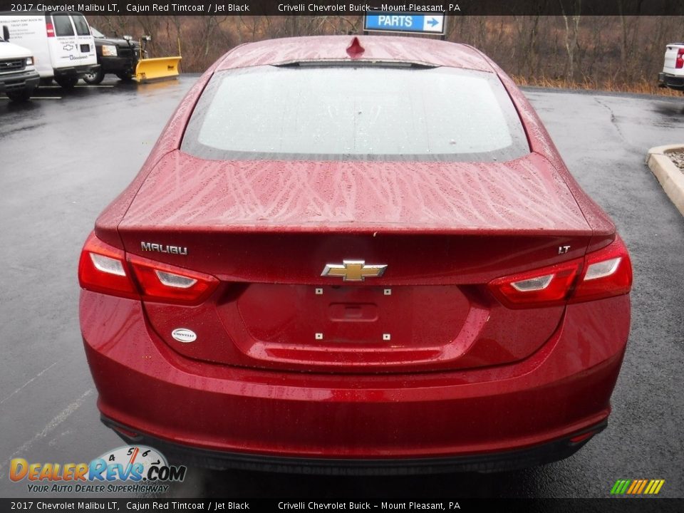 2017 Chevrolet Malibu LT Cajun Red Tintcoat / Jet Black Photo #9