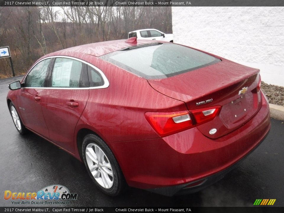 2017 Chevrolet Malibu LT Cajun Red Tintcoat / Jet Black Photo #10