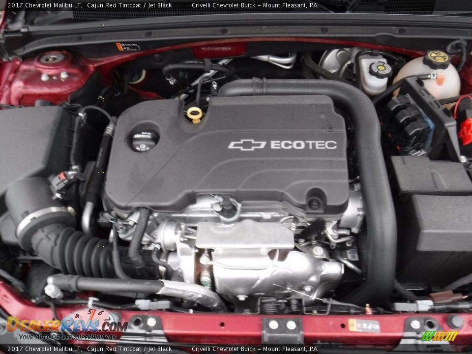 2017 Chevrolet Malibu LT Cajun Red Tintcoat / Jet Black Photo #11