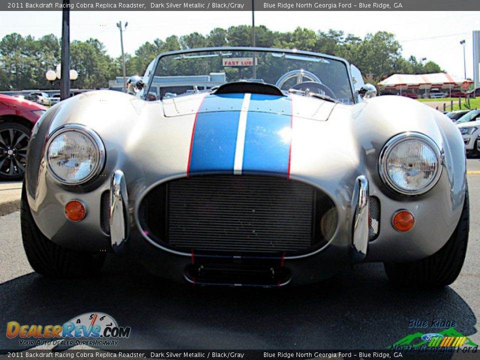 Dark Silver Metallic 2011 Backdraft Racing Cobra Replica Roadster Photo #5