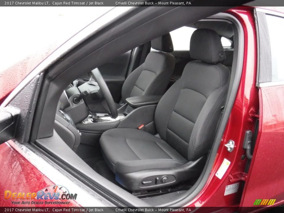 2017 Chevrolet Malibu LT Cajun Red Tintcoat / Jet Black Photo #14