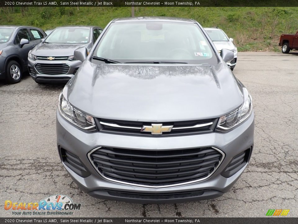 2020 Chevrolet Trax LS AWD Satin Steel Metallic / Jet Black Photo #9