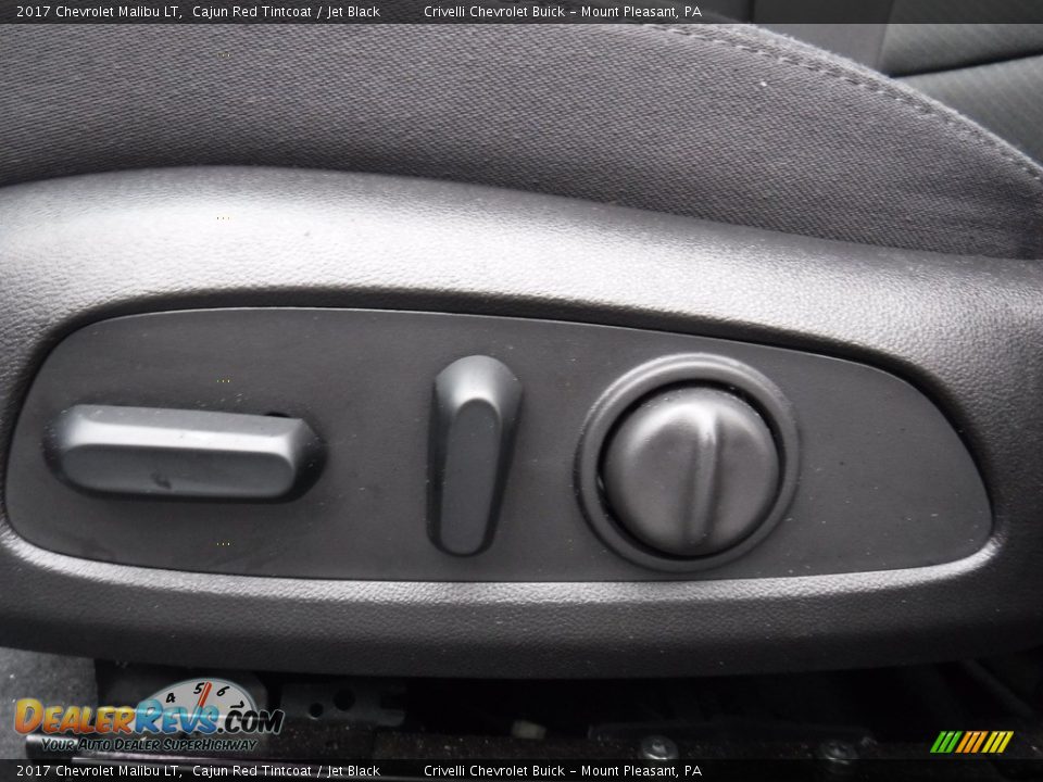 2017 Chevrolet Malibu LT Cajun Red Tintcoat / Jet Black Photo #15