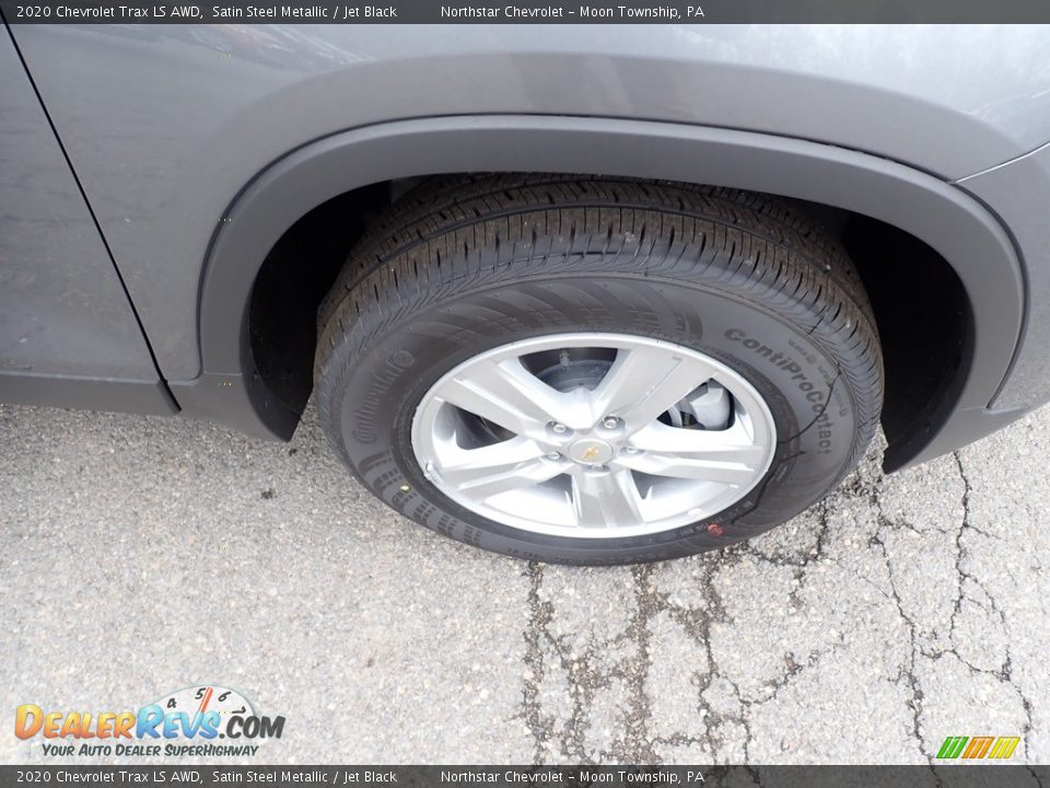 2020 Chevrolet Trax LS AWD Satin Steel Metallic / Jet Black Photo #10