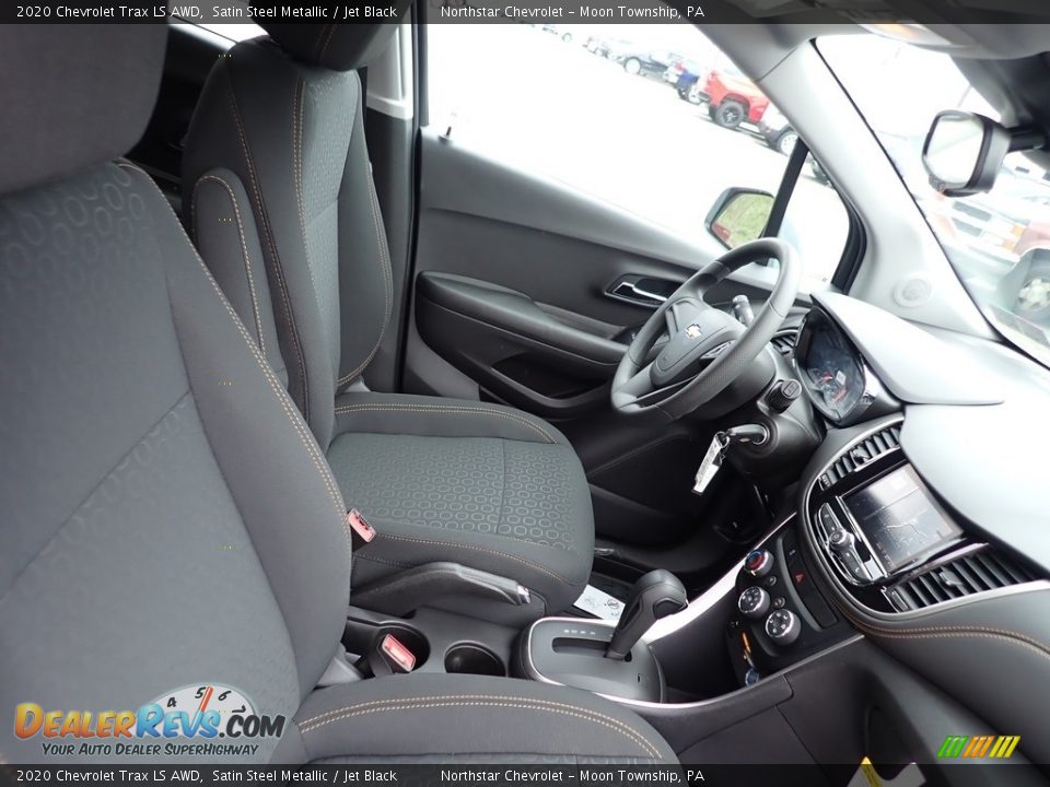 2020 Chevrolet Trax LS AWD Satin Steel Metallic / Jet Black Photo #11