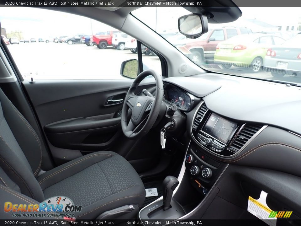 2020 Chevrolet Trax LS AWD Satin Steel Metallic / Jet Black Photo #12