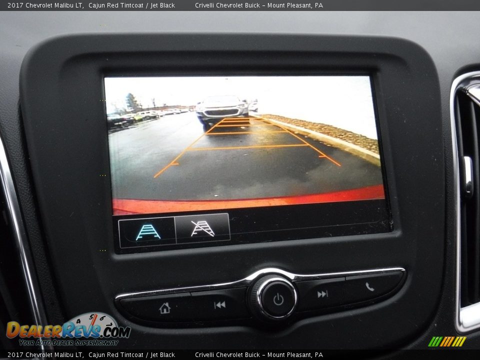 2017 Chevrolet Malibu LT Cajun Red Tintcoat / Jet Black Photo #18