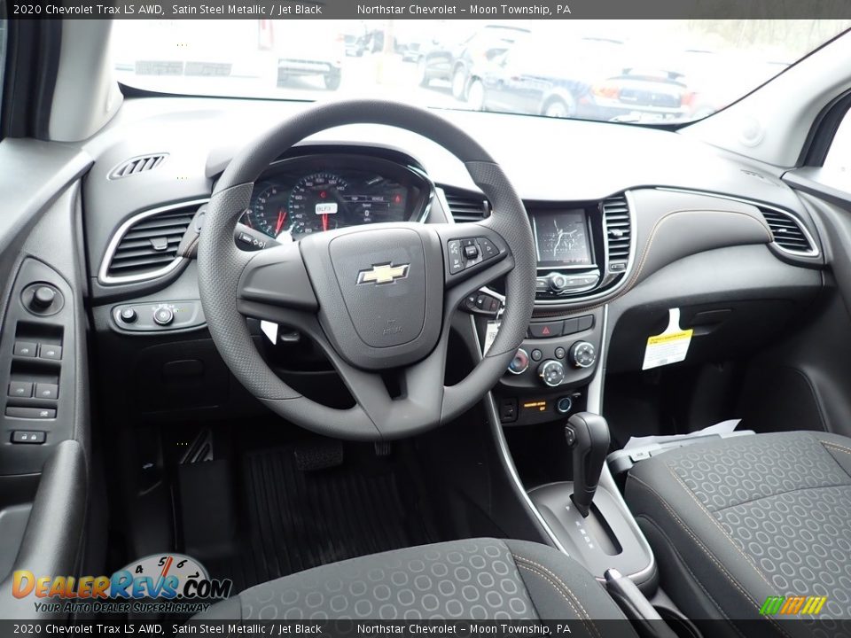 2020 Chevrolet Trax LS AWD Satin Steel Metallic / Jet Black Photo #14