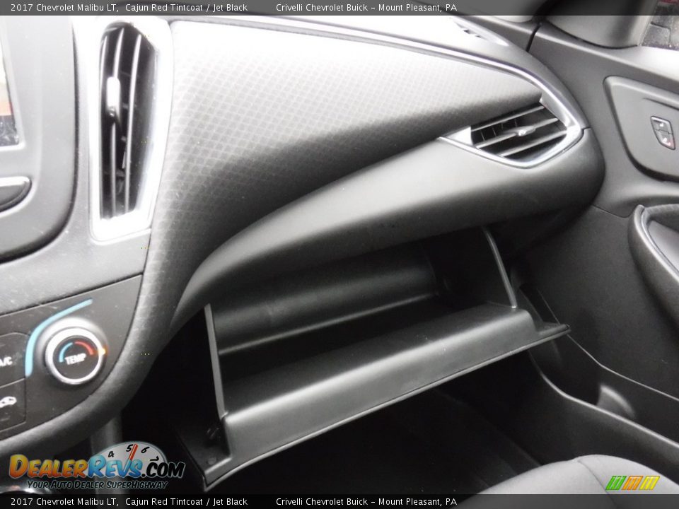 2017 Chevrolet Malibu LT Cajun Red Tintcoat / Jet Black Photo #22