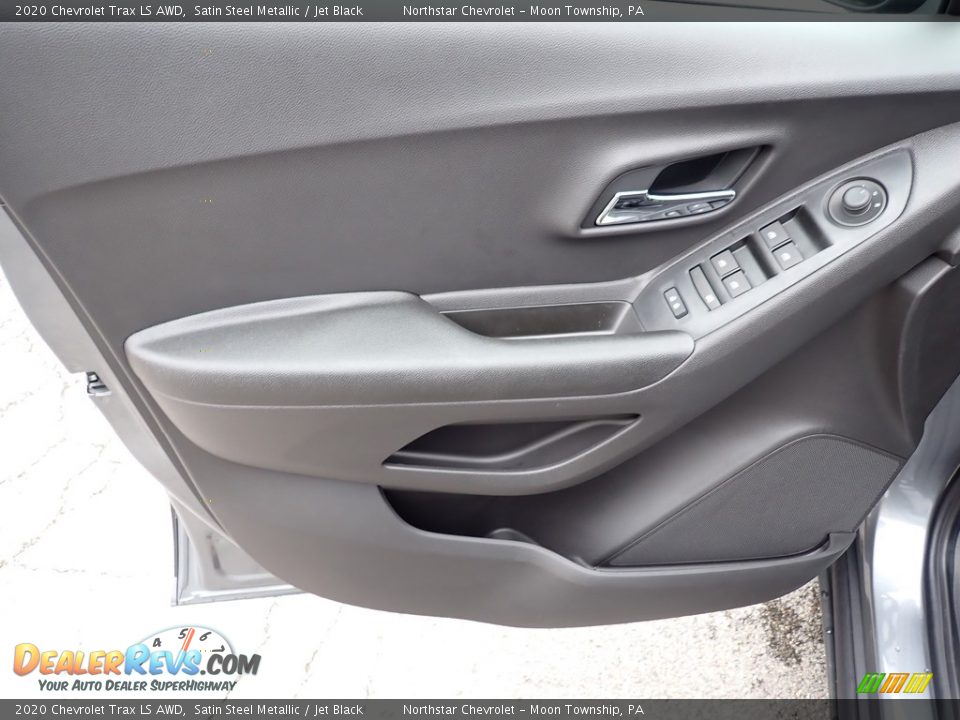 2020 Chevrolet Trax LS AWD Satin Steel Metallic / Jet Black Photo #16