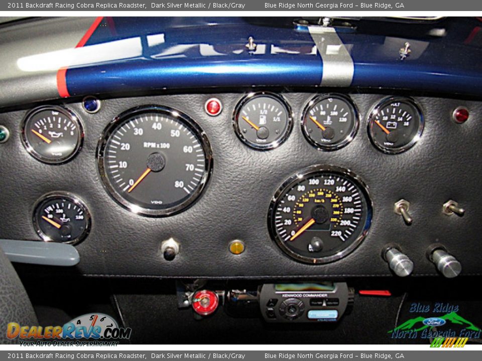 2011 Backdraft Racing Cobra Replica Roadster Gauges Photo #14