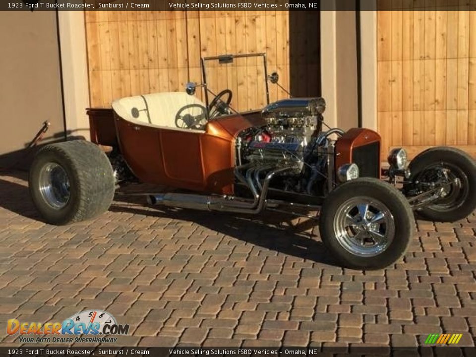 1923 Ford T Bucket Roadster Sunburst / Cream Photo #6