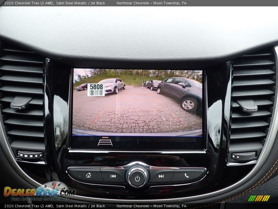 2020 Chevrolet Trax LS AWD Satin Steel Metallic / Jet Black Photo #20