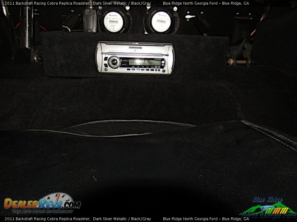 2011 Backdraft Racing Cobra Replica Roadster Dark Silver Metallic / Black/Gray Photo #19