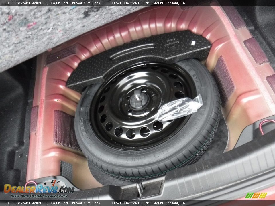 2017 Chevrolet Malibu LT Cajun Red Tintcoat / Jet Black Photo #27