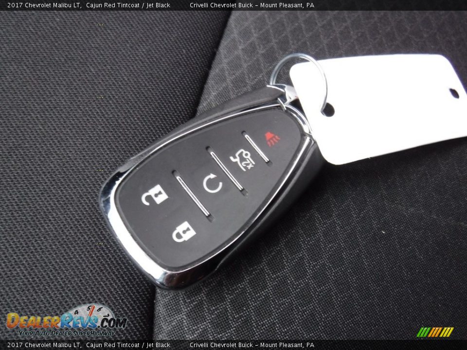 2017 Chevrolet Malibu LT Cajun Red Tintcoat / Jet Black Photo #29