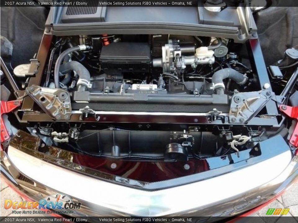 2017 Acura NSX  3.5 Liter Twin-Turbocharged DOHC 24-Valve VTC V6 Gasoline/Electric Hybrid Engine Photo #9
