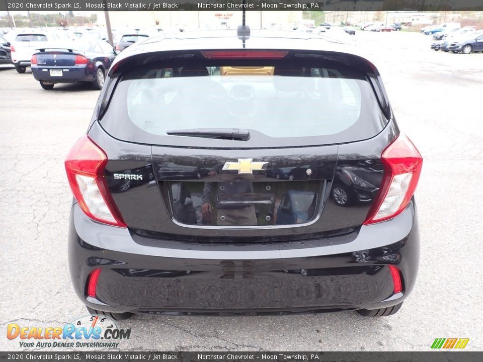2020 Chevrolet Spark LS Mosaic Black Metallic / Jet Black Photo #4