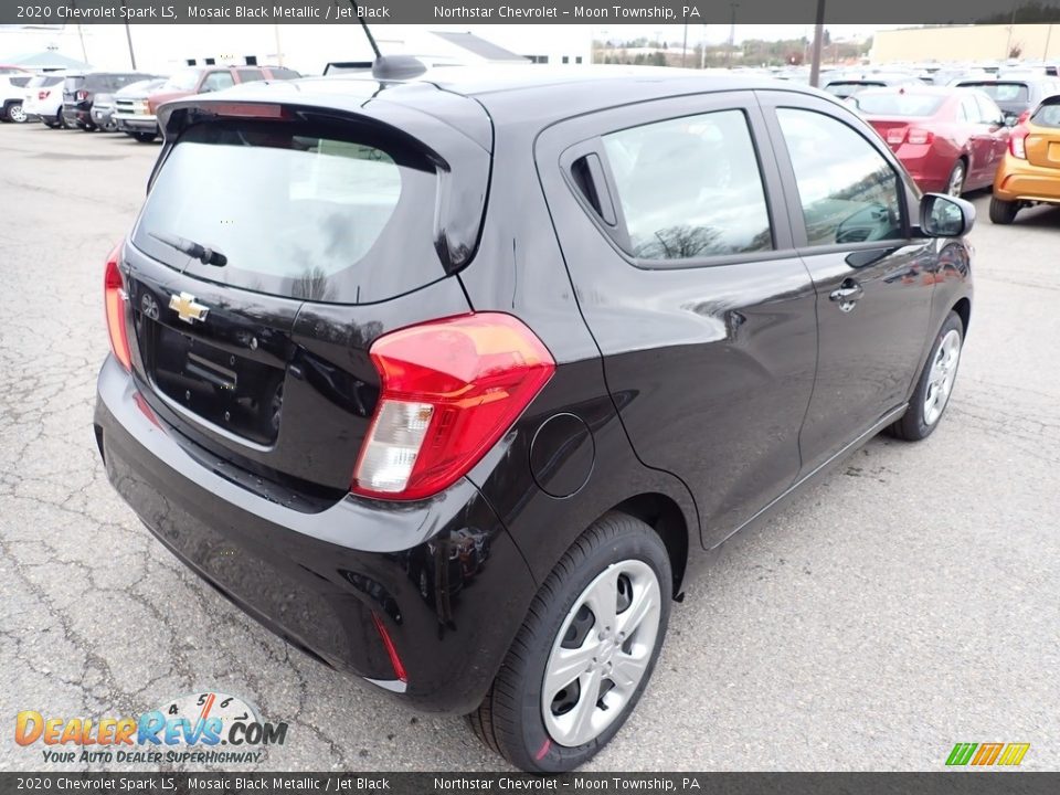 2020 Chevrolet Spark LS Mosaic Black Metallic / Jet Black Photo #5