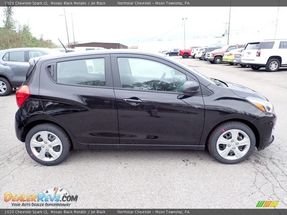2020 Chevrolet Spark LS Mosaic Black Metallic / Jet Black Photo #6