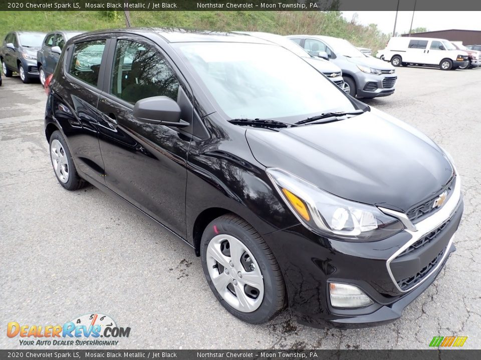 2020 Chevrolet Spark LS Mosaic Black Metallic / Jet Black Photo #7