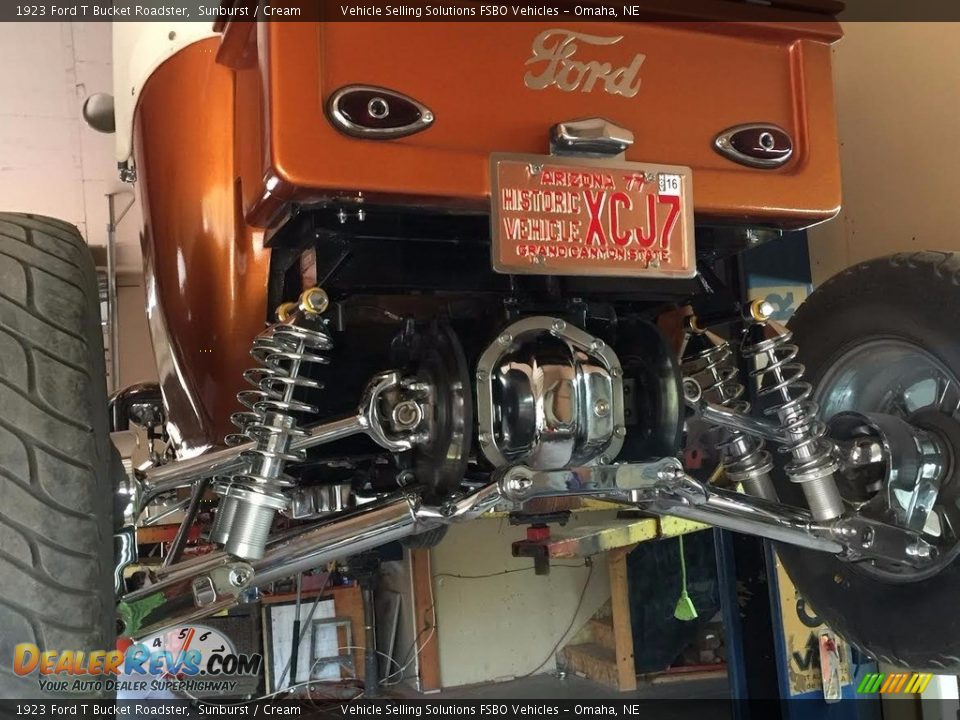 1923 Ford T Bucket Roadster Sunburst / Cream Photo #20