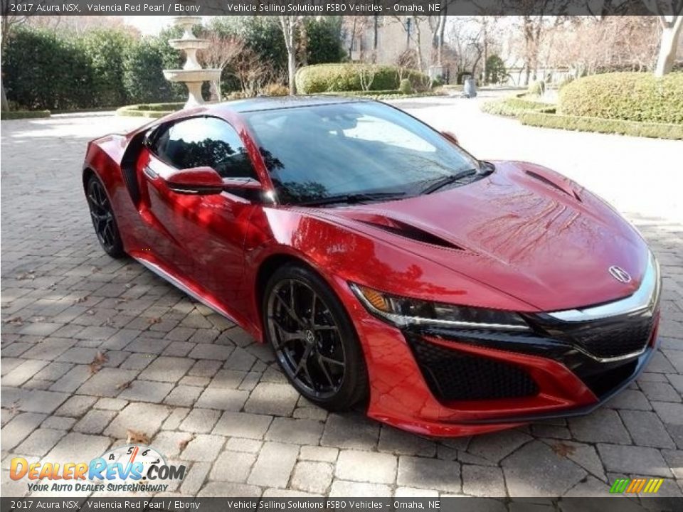 2017 Acura NSX Valencia Red Pearl / Ebony Photo #16