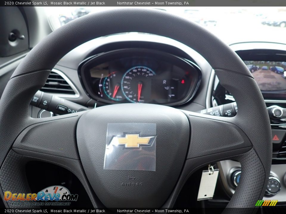 2020 Chevrolet Spark LS Mosaic Black Metallic / Jet Black Photo #19