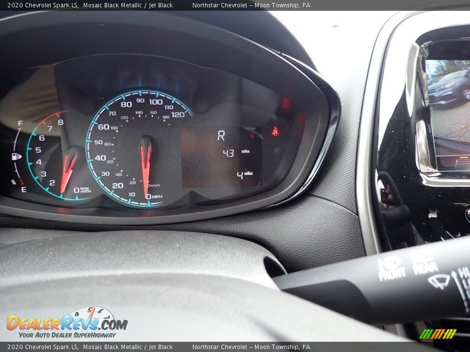 2020 Chevrolet Spark LS Mosaic Black Metallic / Jet Black Photo #20