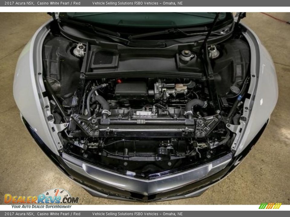 2017 Acura NSX  3.5 Liter Twin-Turbocharged DOHC 24-Valve VTC V6 Gasoline/Electric Hybrid Engine Photo #4