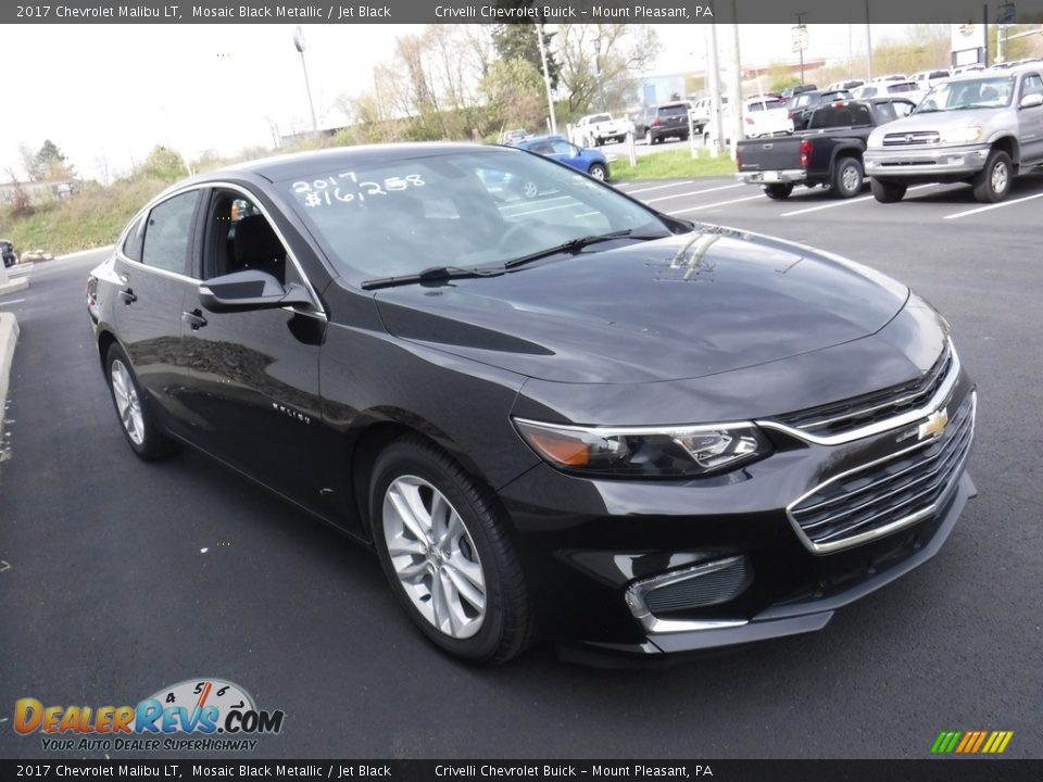 2017 Chevrolet Malibu LT Mosaic Black Metallic / Jet Black Photo #5